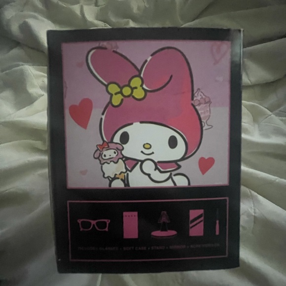 Sanrio My Melody Portrait Rectangle Frame Sunglasses - Picture 5 of 6
